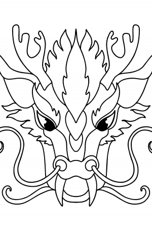 Dragon Coloring Pages for Kids - Download, Print, and Color Online!