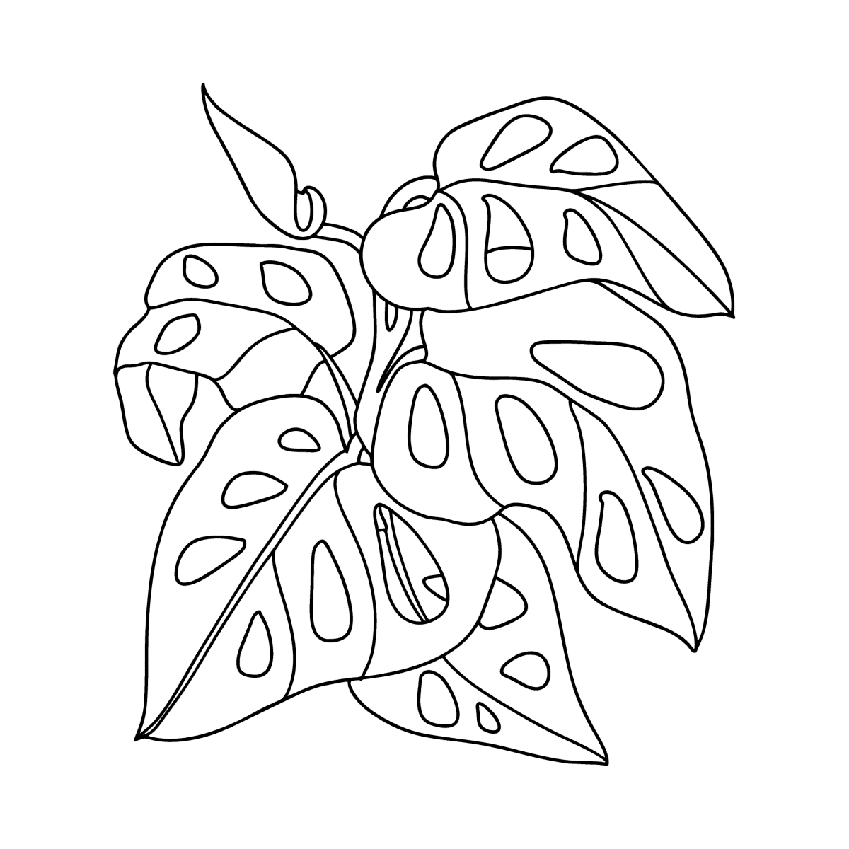 Раскраска Монстера Манки Маск ¦ Онлайн и Распечатать Бесплатно!