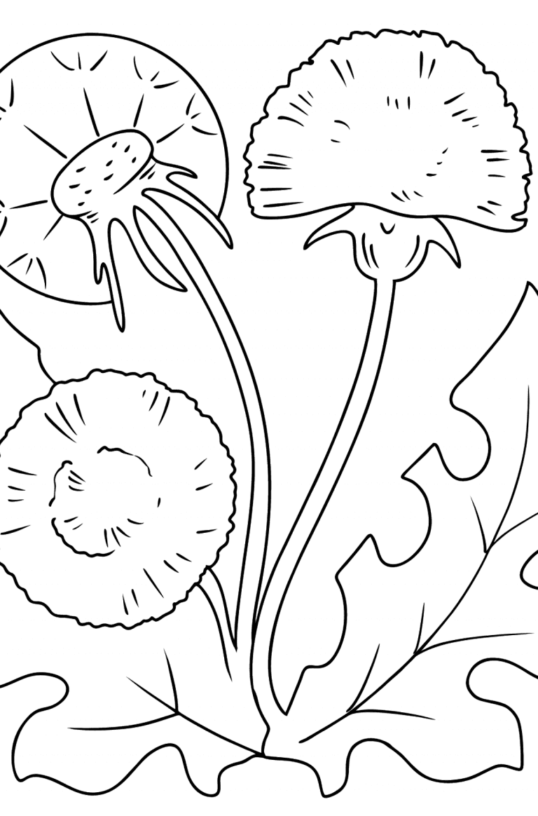  Löwenzahn Malvorlagen ♥ Kostenlos Drucken und Online! 