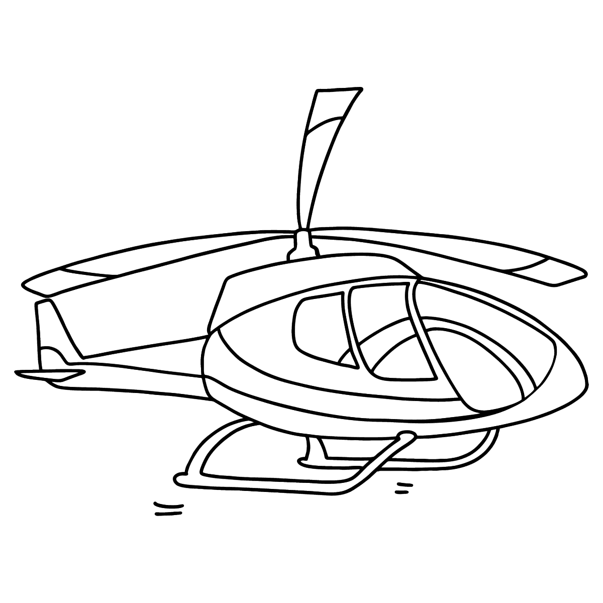 Красивые рисунки вертолет