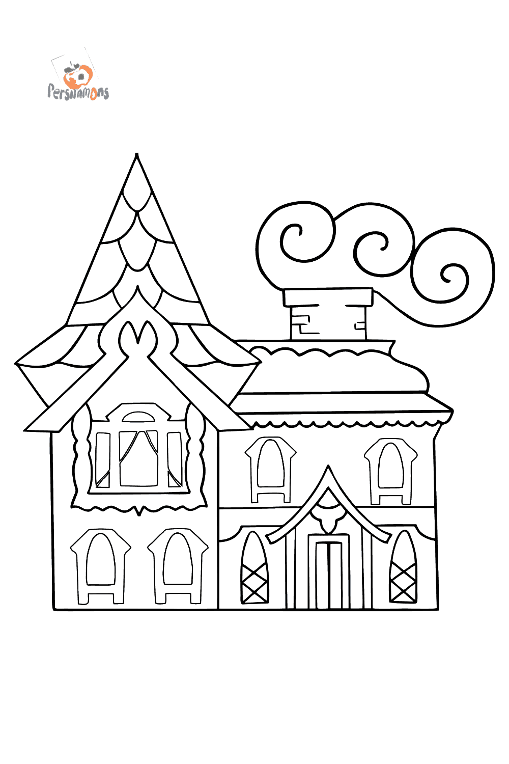 101 House Coloring Pages Online  Best Free