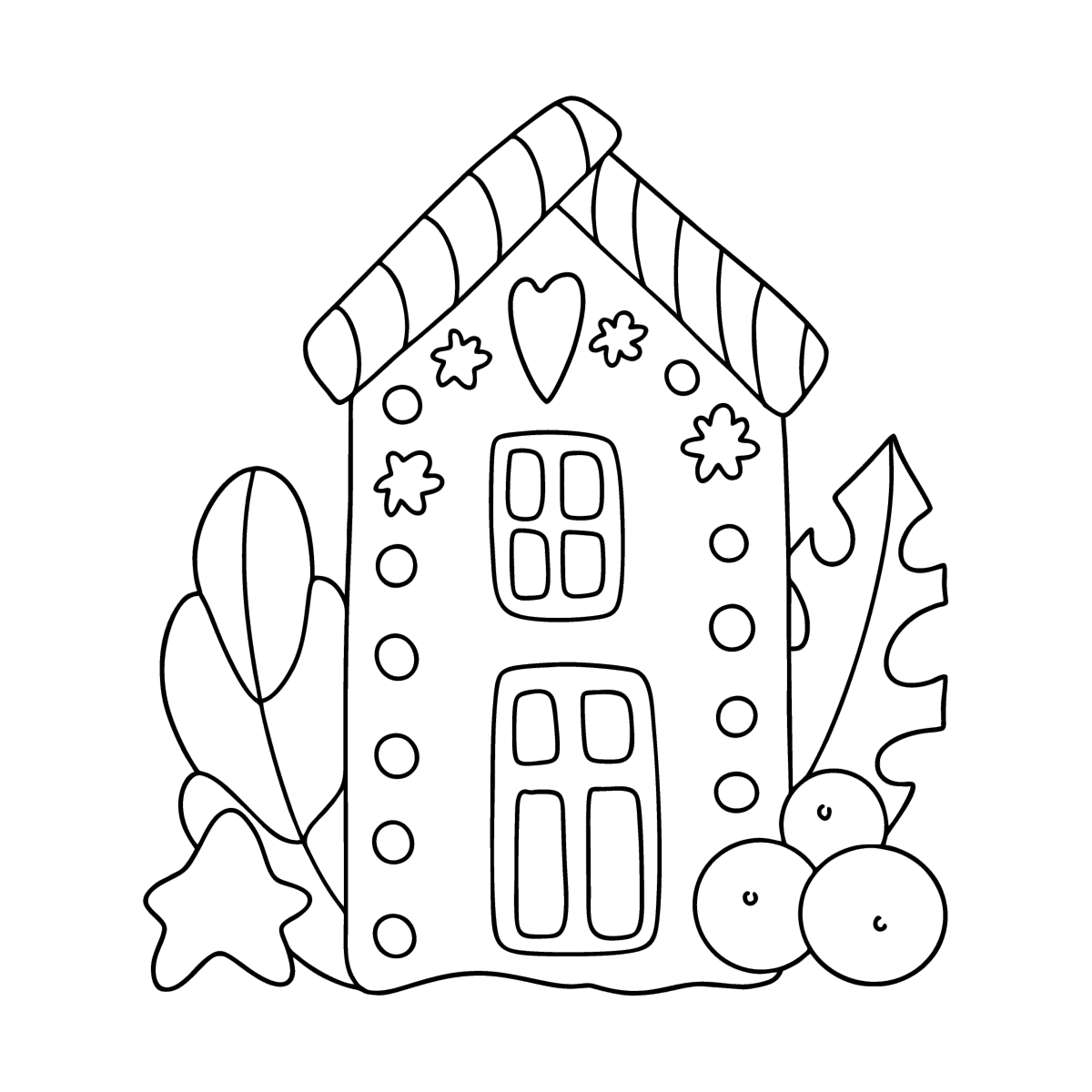 Пряничный домик раскраска для детей распечатать Printable Coloring Pages Christmas coloring books, Gingerbread man coloring page
