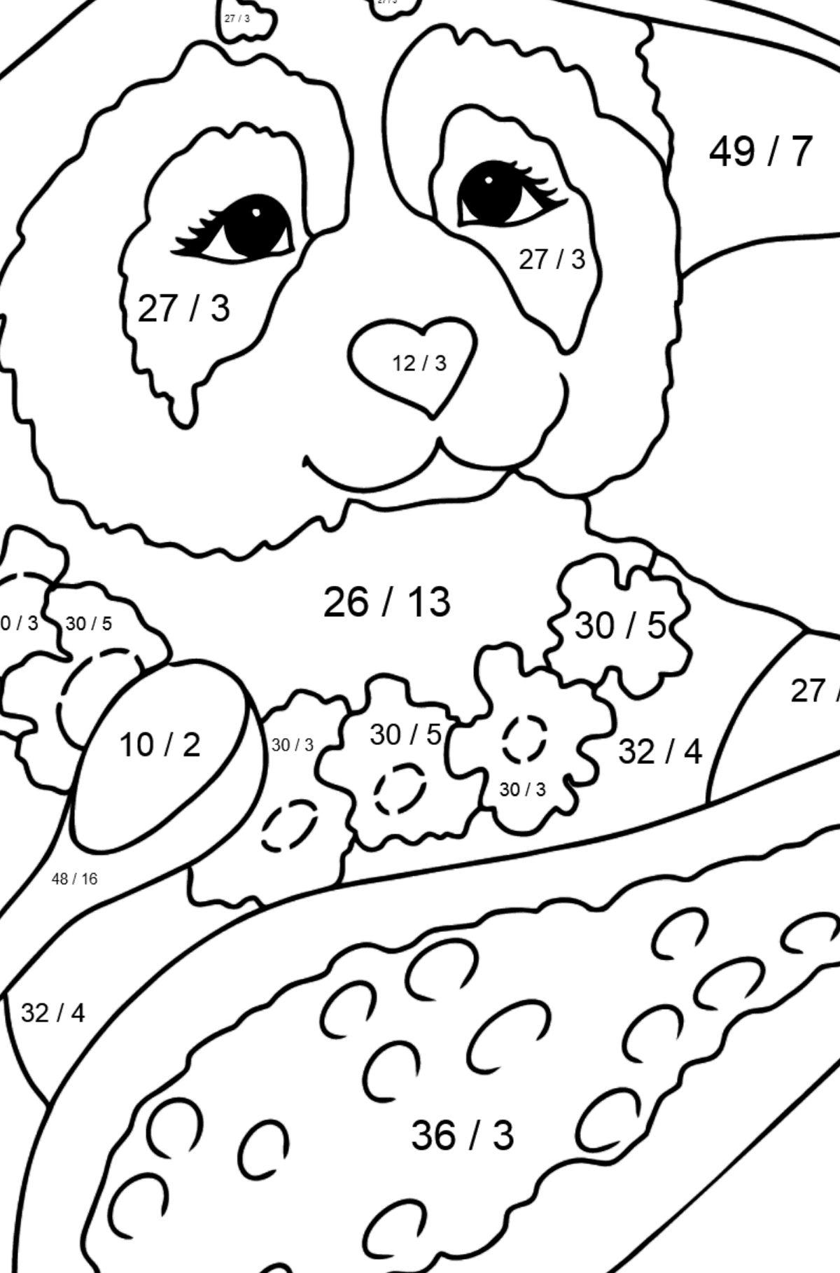 10 Desenhos de Panda Fofinho para Imprimir e Colorir