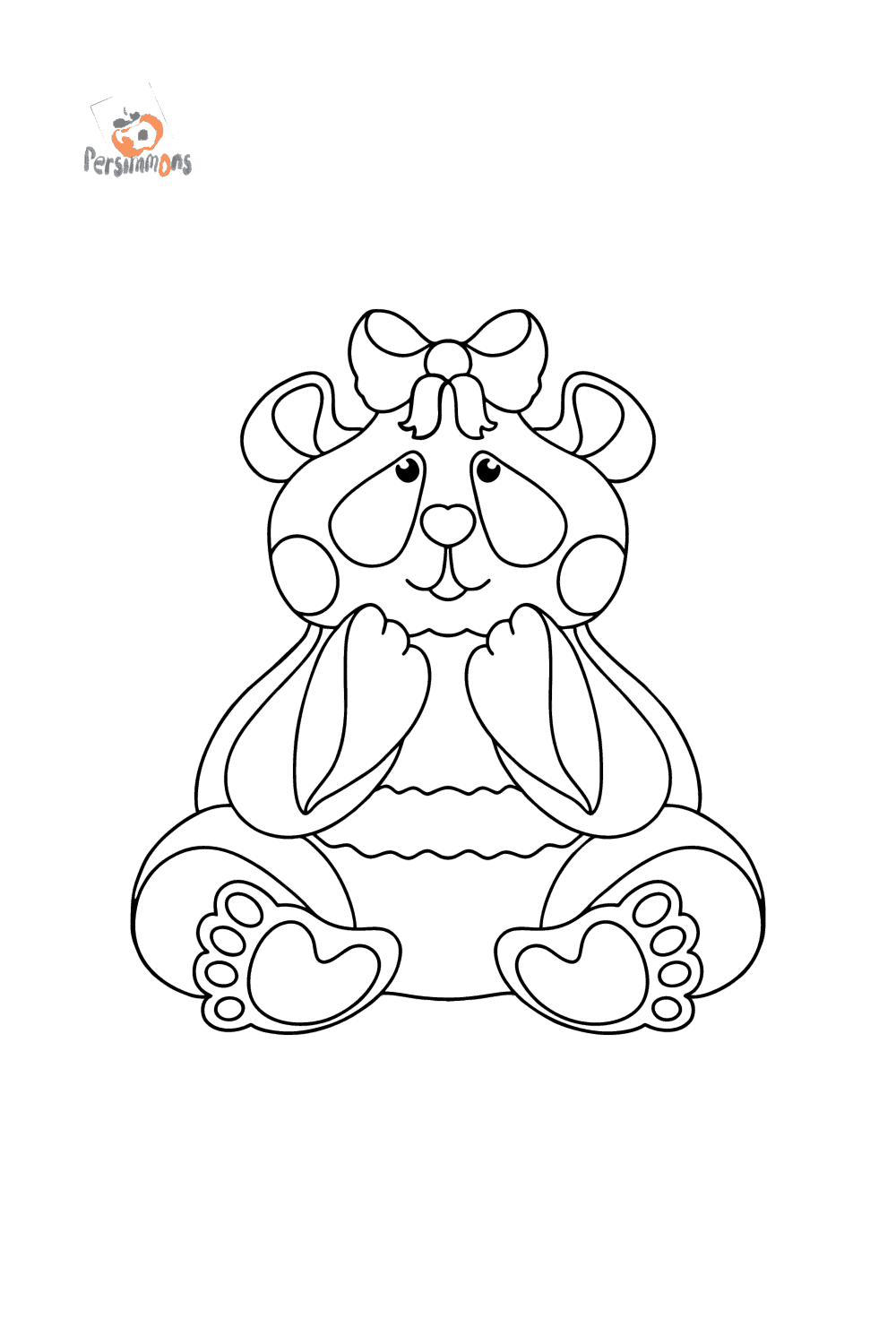 Hand Drawn Zentangle Panda Coloring Book Stock Vector - vrogue.co