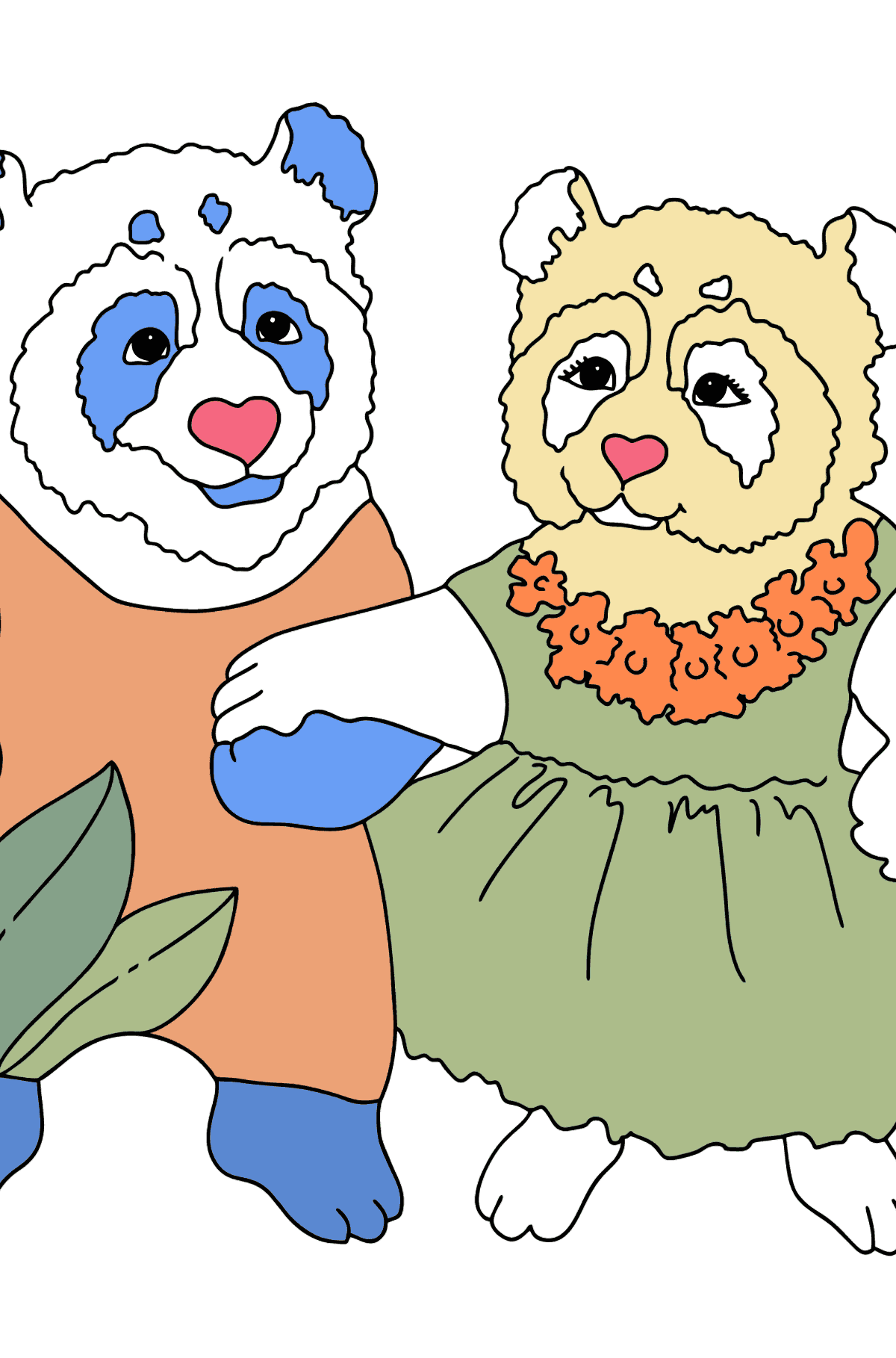 Coloriage Image Panda - Coloriages pour les Enfants