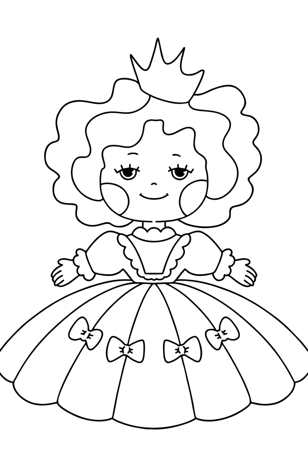 Princesses Coloring Pages ♥ Online or Printable for Free!