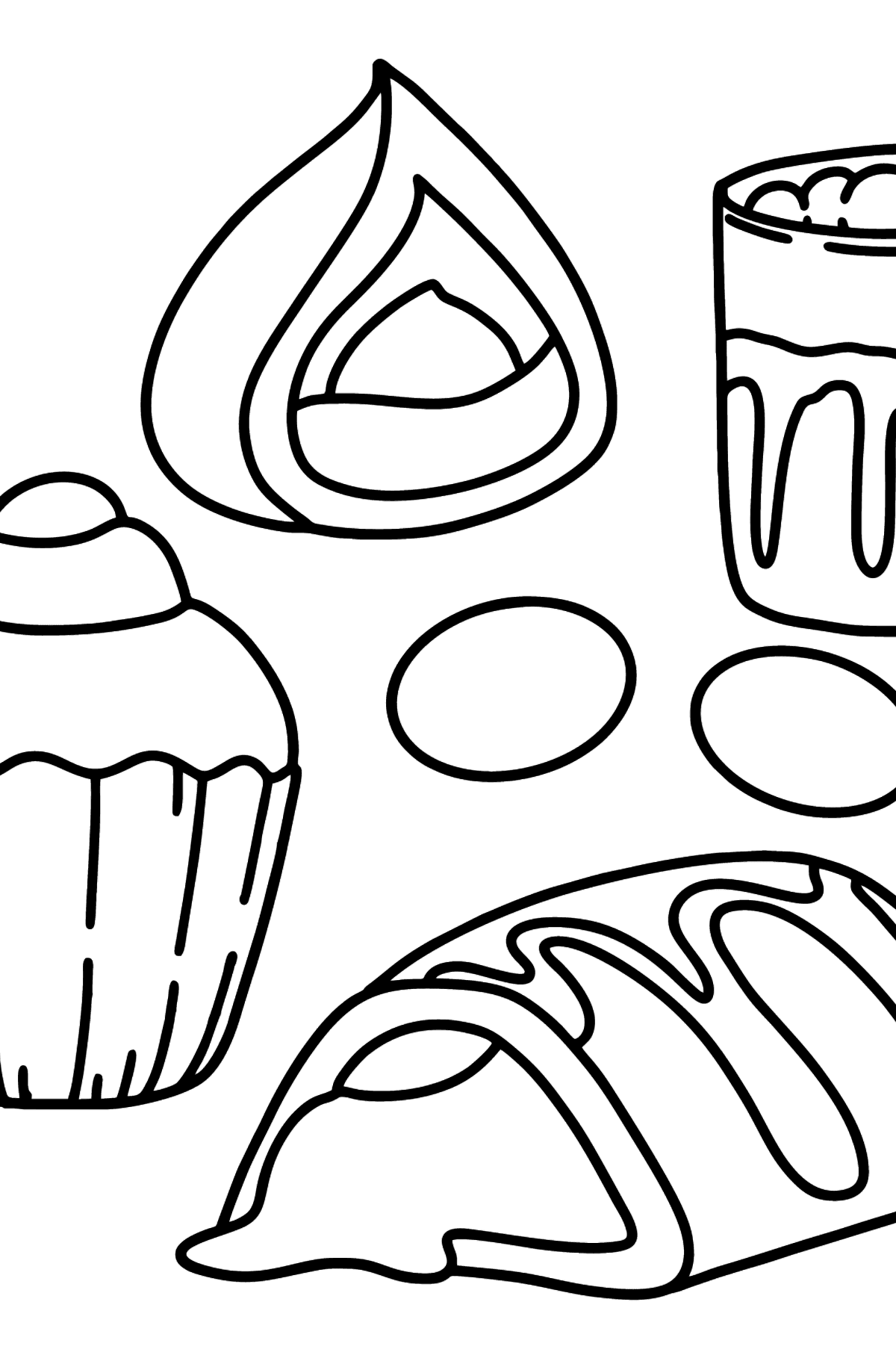 Yummy coloring page - Coloring Pages for Kids