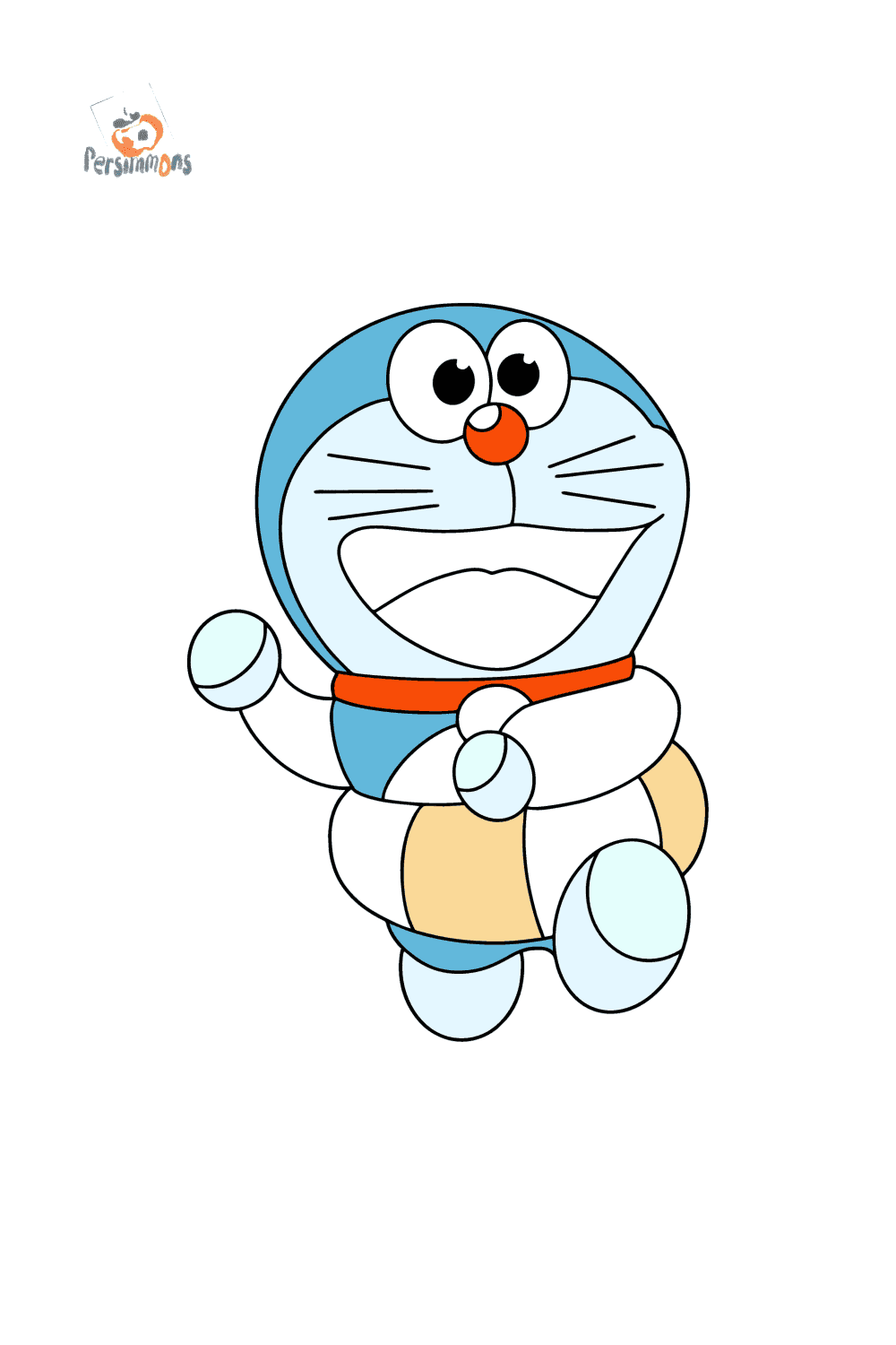 Doraemon with lifeline сolouring page ♥ Online and Print for Free!