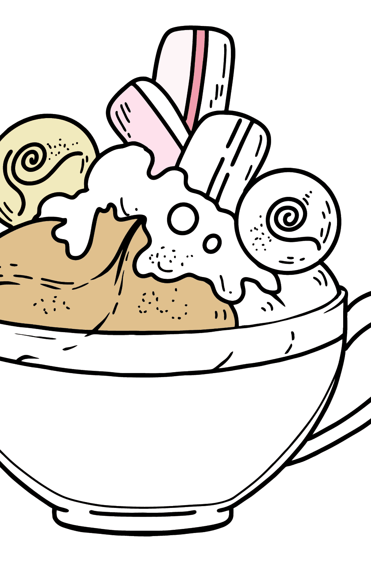Coffee Cup coloring page - Coloring Pages for Kids