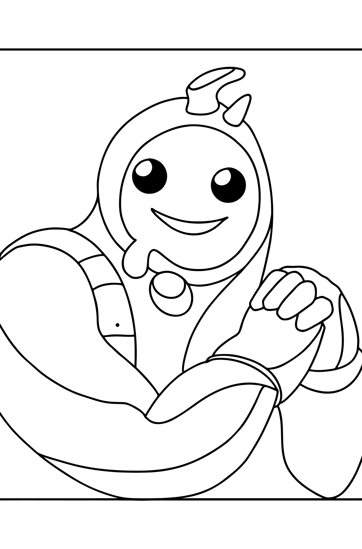 Fortnite Rippley coloring page - Coloring Pages for Kids