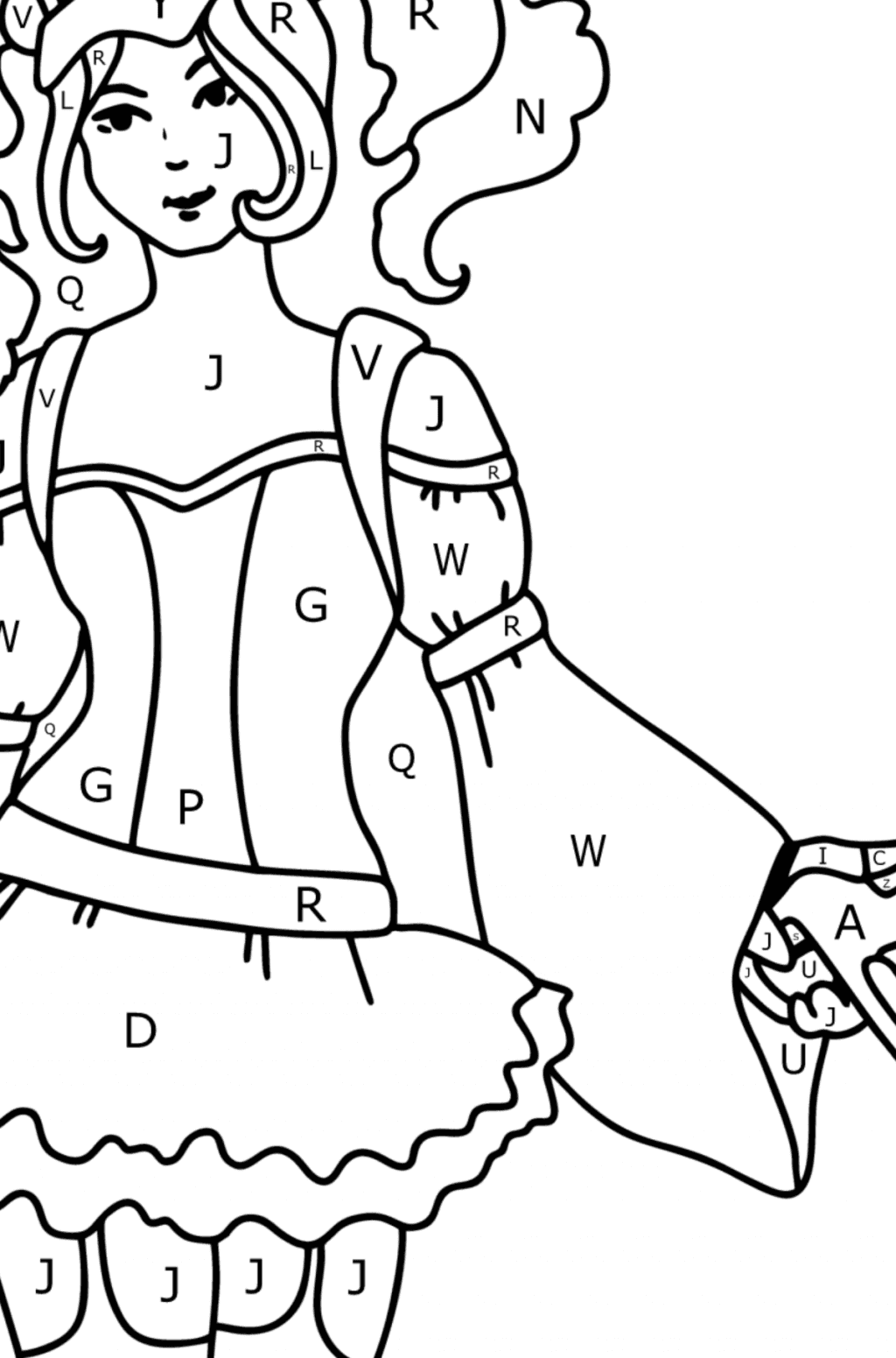 Fortnite Zoey coloring page ♥ Online and Print for Free!