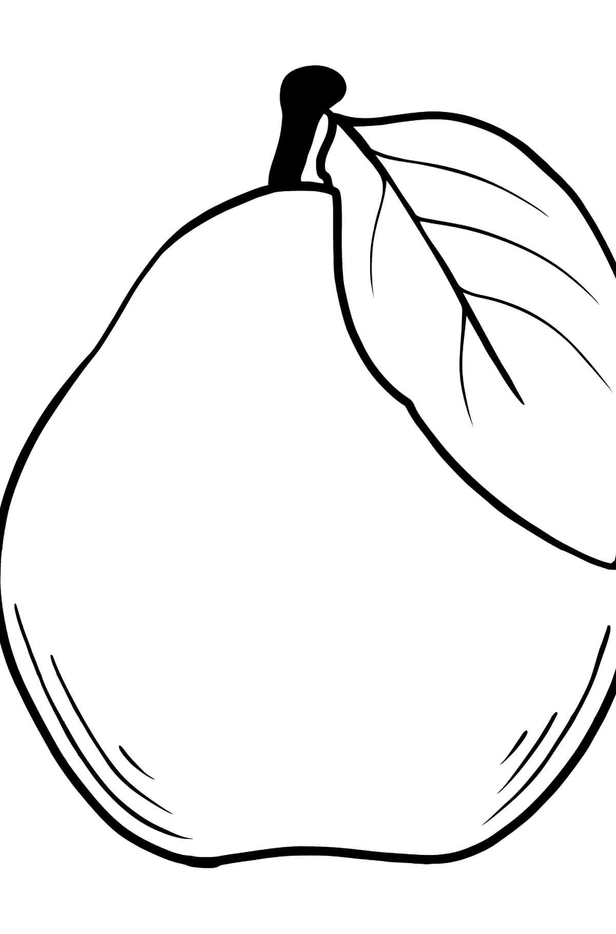 Coloring Pear - Coloring Pages for Kids