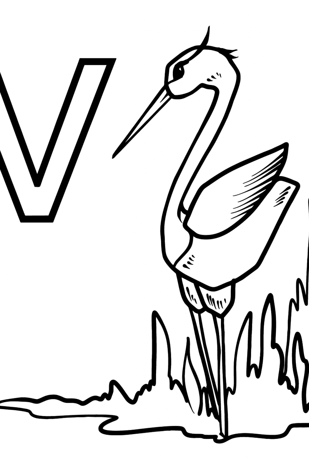 Letters and German Alphabet coloring pages ♥ Online Free!