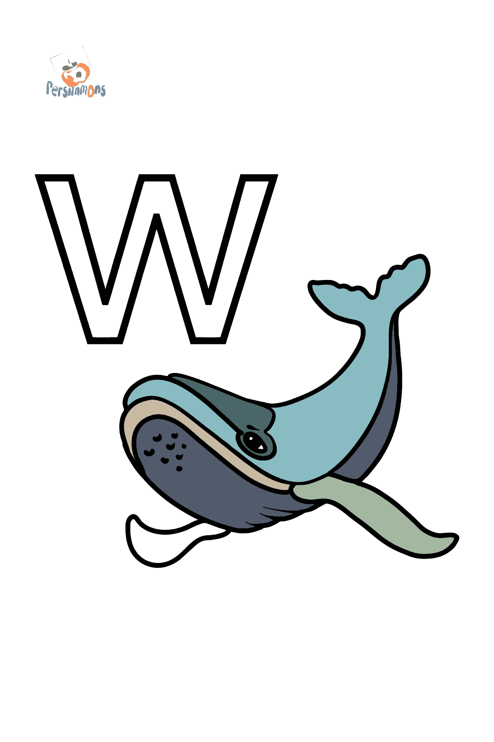 German Letter W coloring pages ♥ Print and Online Free!