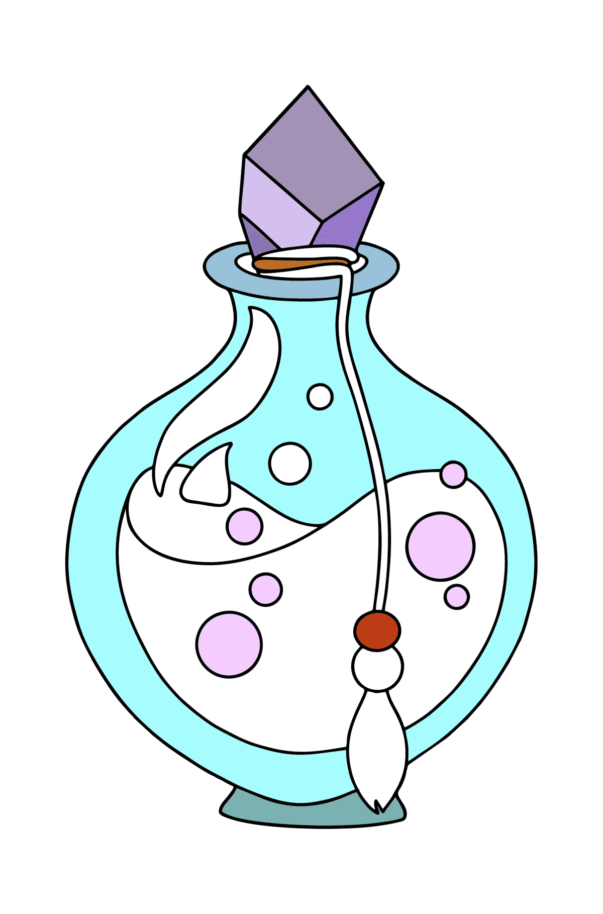 Potion сoloring page - Coloring Pages for Kids