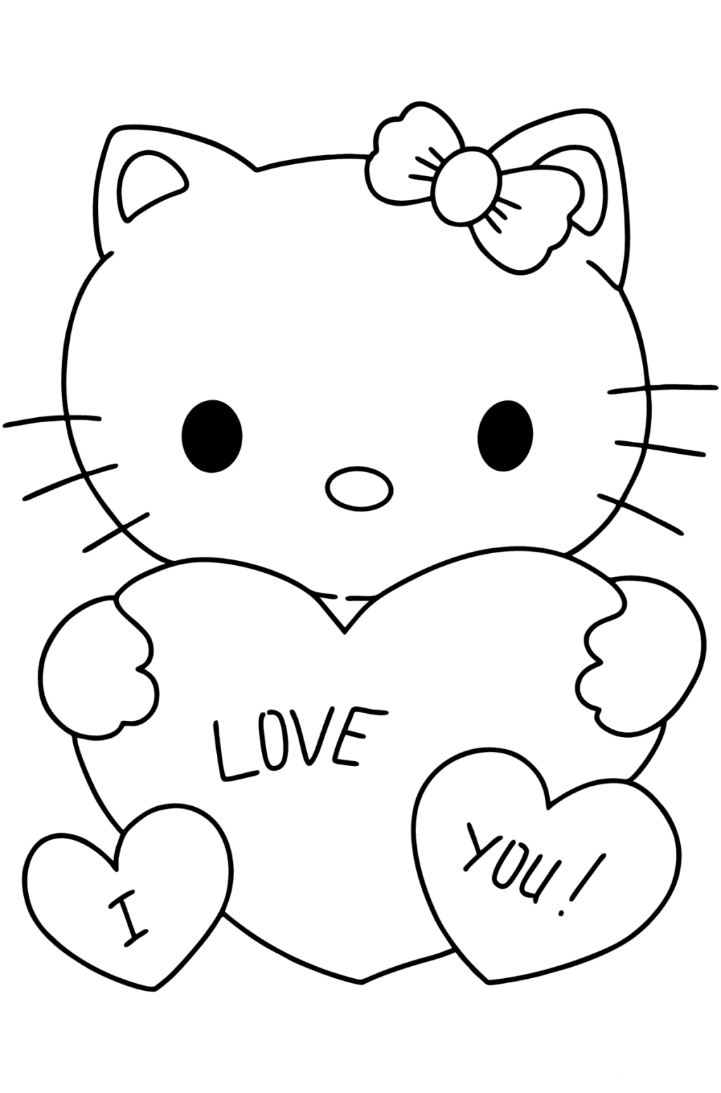 Hello Kitty coloring pages - Download, Print, and Color Online!