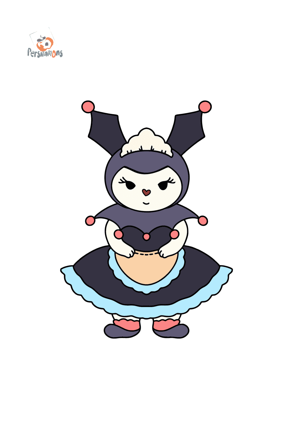 Desenhos de Kuromi para colorir imprimíveis