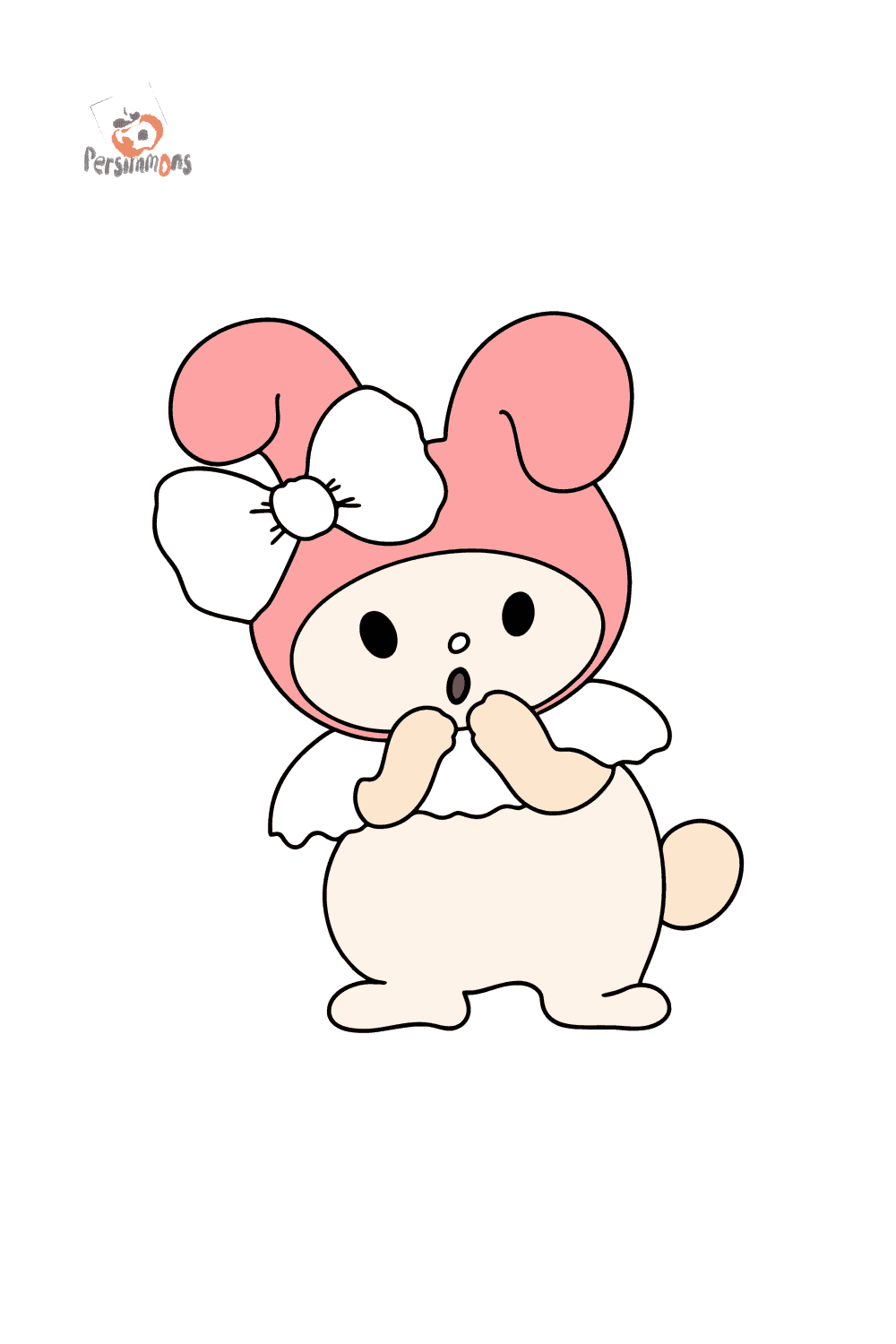 Hello Kitty My Melody coloring page ♥ Online and Print for Free!