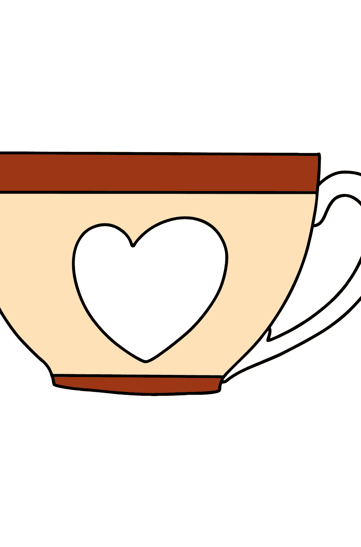 Cup coloring page - Coloring Pages for Kids