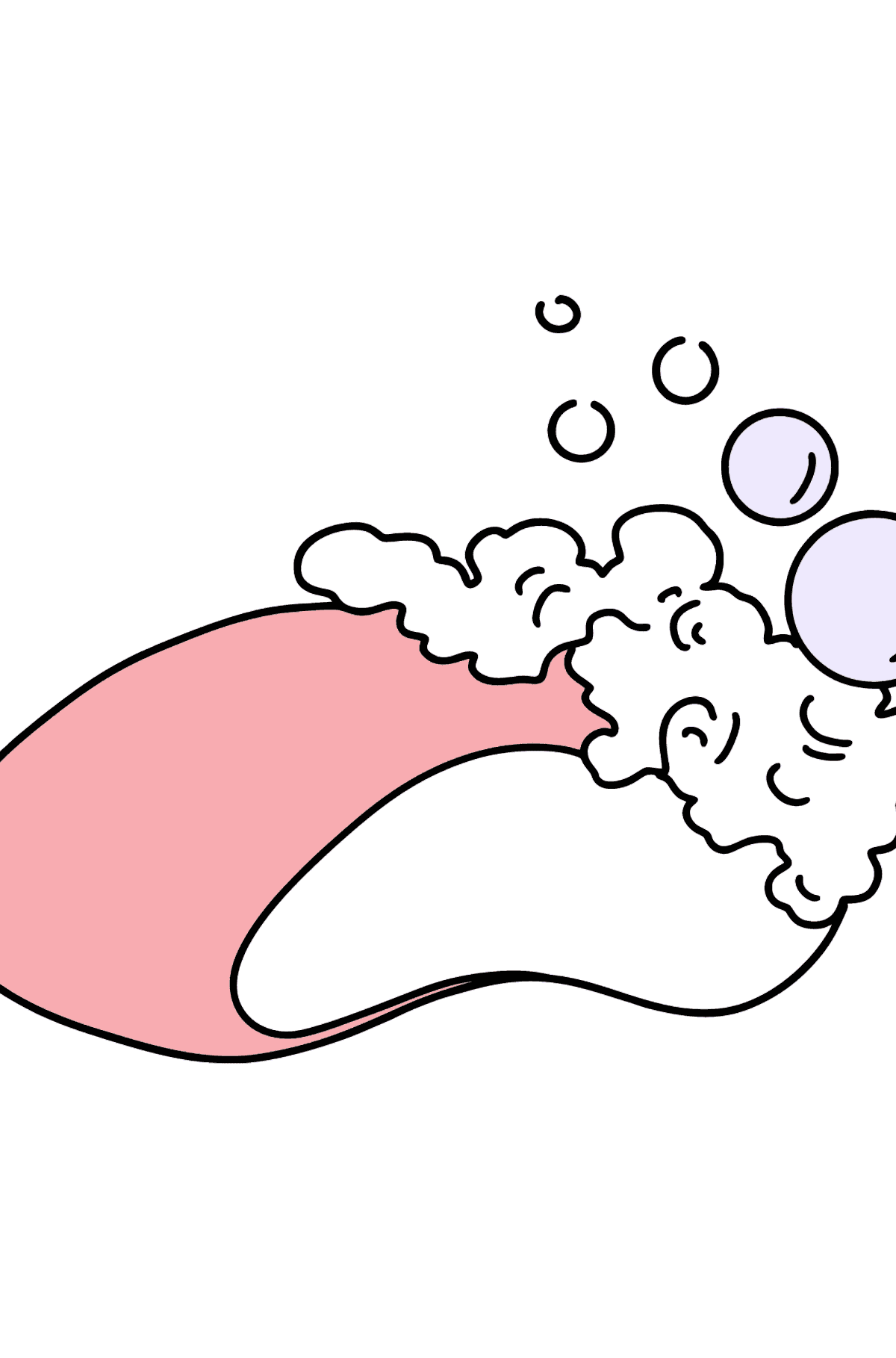 Soap coloring page - Coloring Pages for Kids