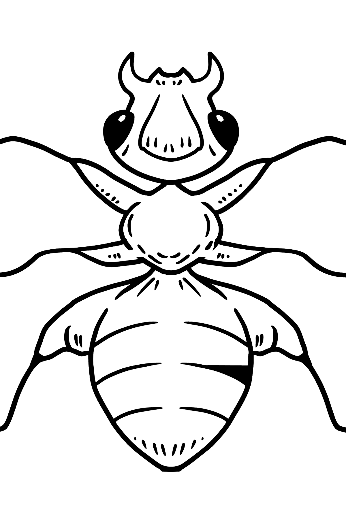 Ant coloring page - Coloring Pages for Kids