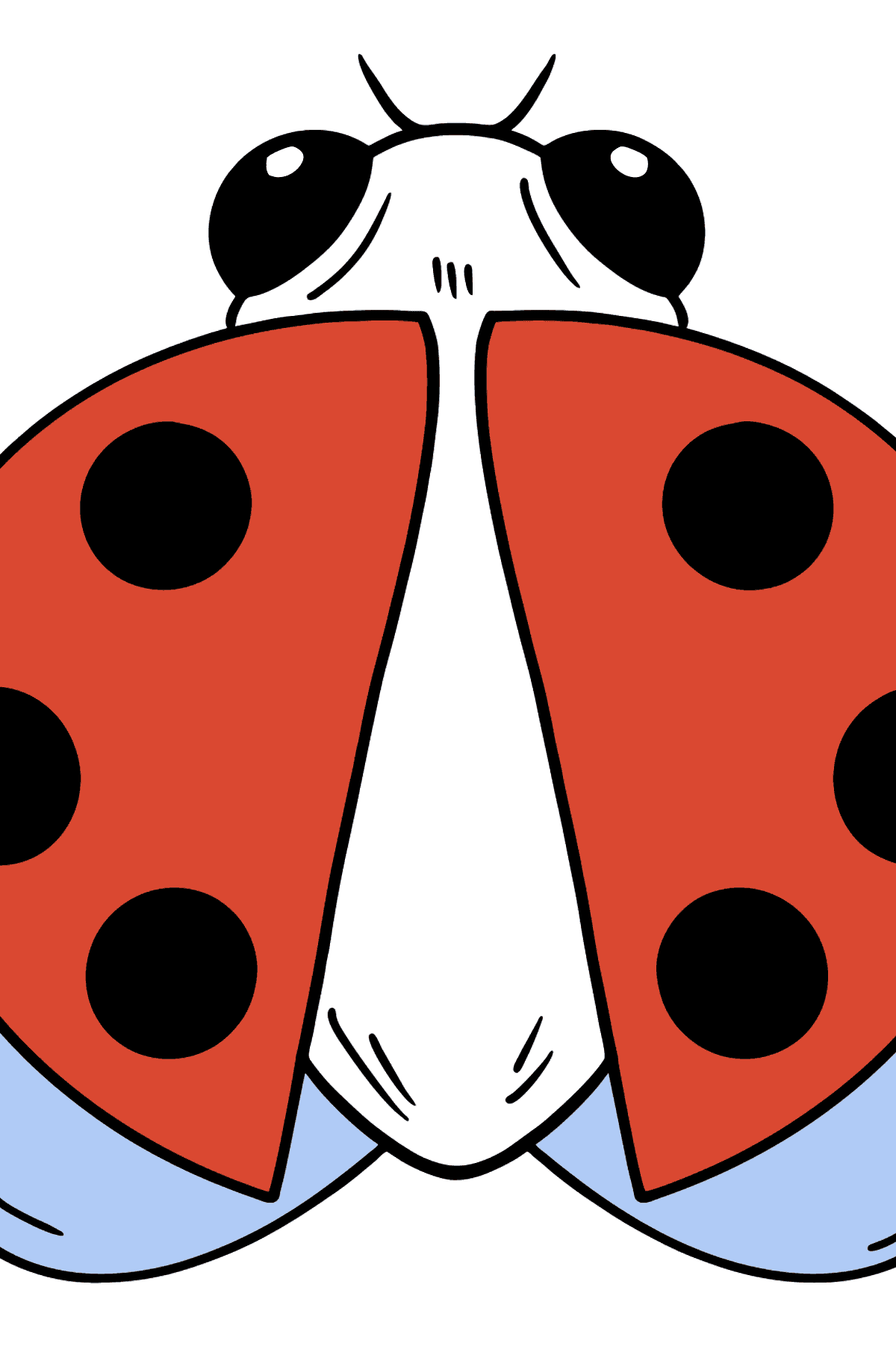Dibujo de Ladybug para colorear - Dibujos para Colorear para Niños