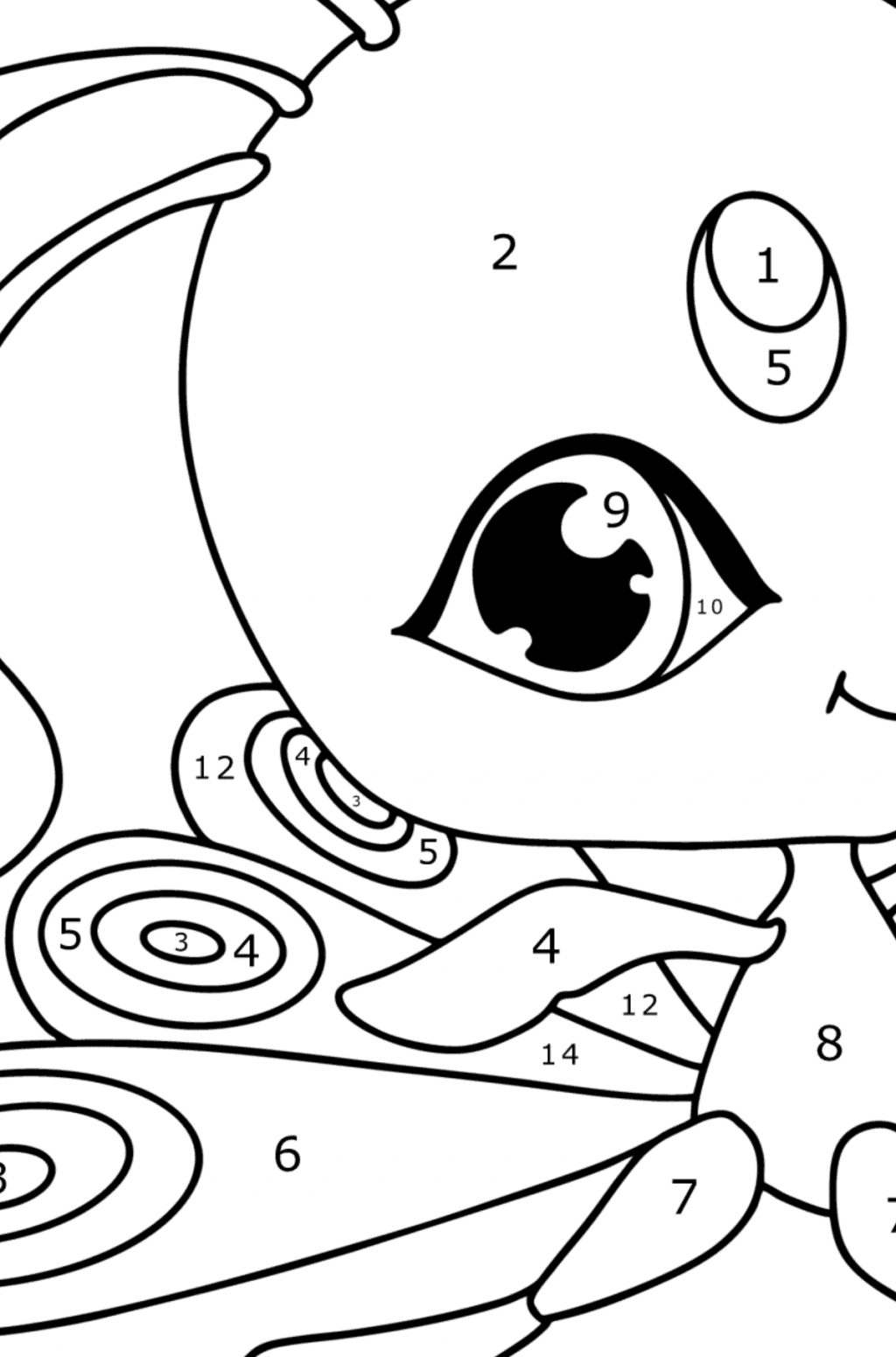 Kwami Duusu coloring page ♥ Online and Print for Free!