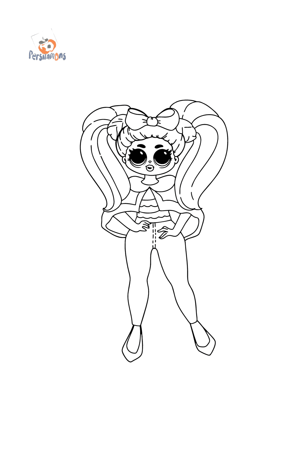 coloring page lol surprise omg online and print for free