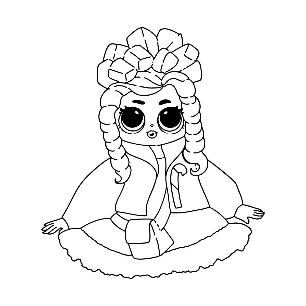 coloring pages lol omg dolls download print and color online