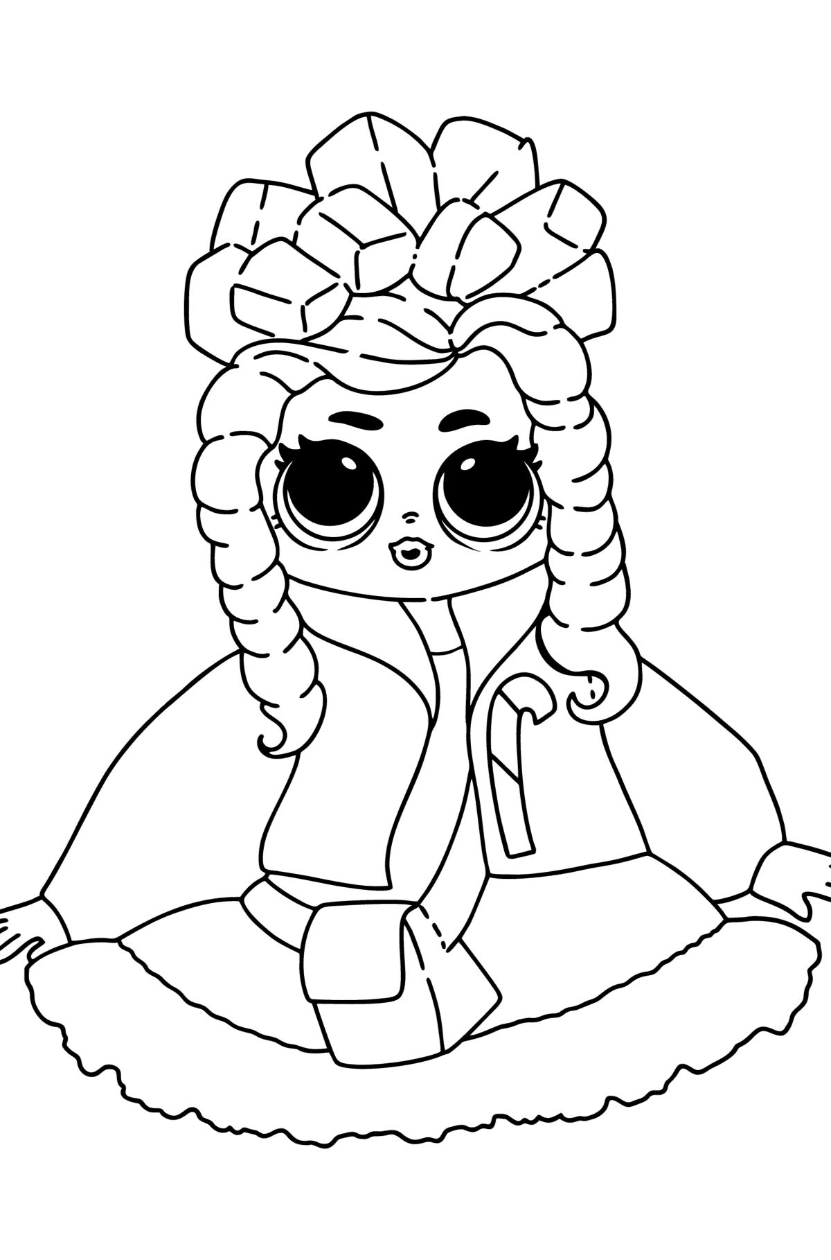 Coloring pages LOL OMG Dolls   Download, Print, and Color Online