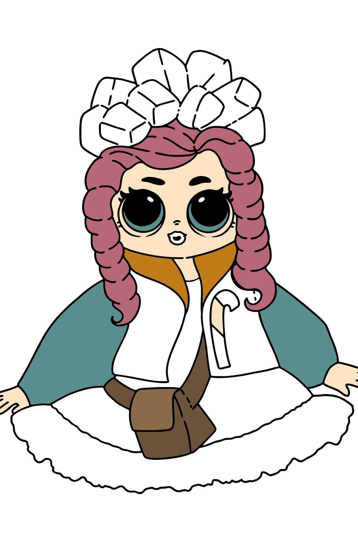 coloring pages lol omg dolls download print and color online