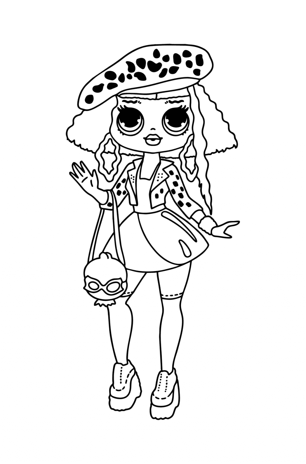 Coloring Pages Lol Omg Dolls Download Print And Color Online