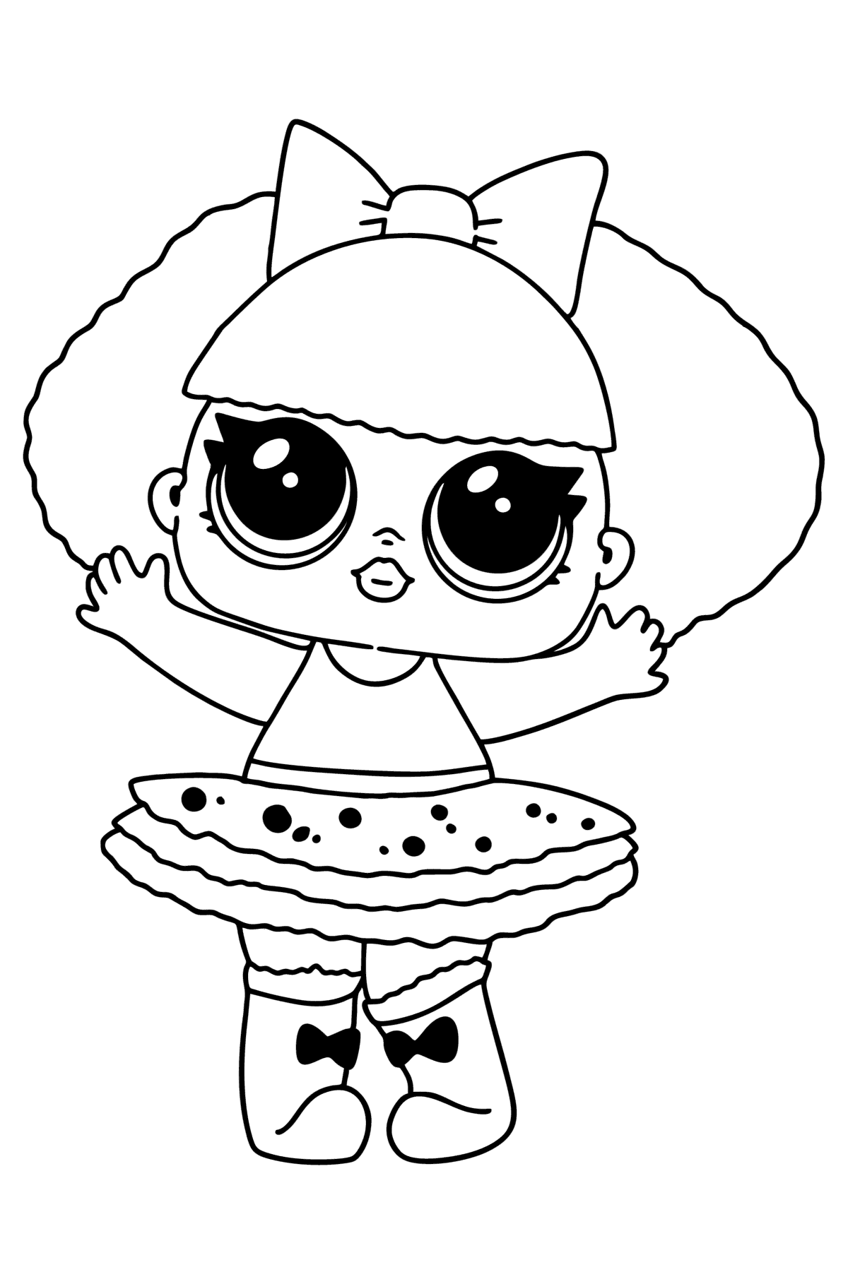 LOL Surprise Diva coloring page ♥ Online and Print for Free
