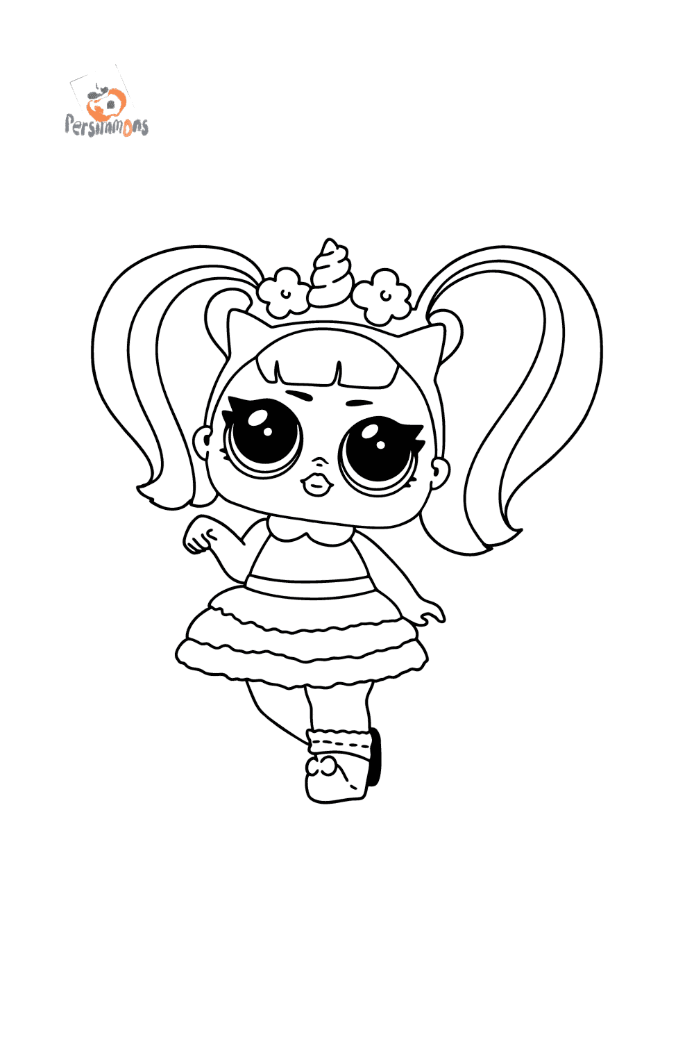 Printable LOL Doll Coloring Pages PDF - Coloringfolder.com  Unicorn  coloring pages, Mermaid coloring pages, Coloring pages