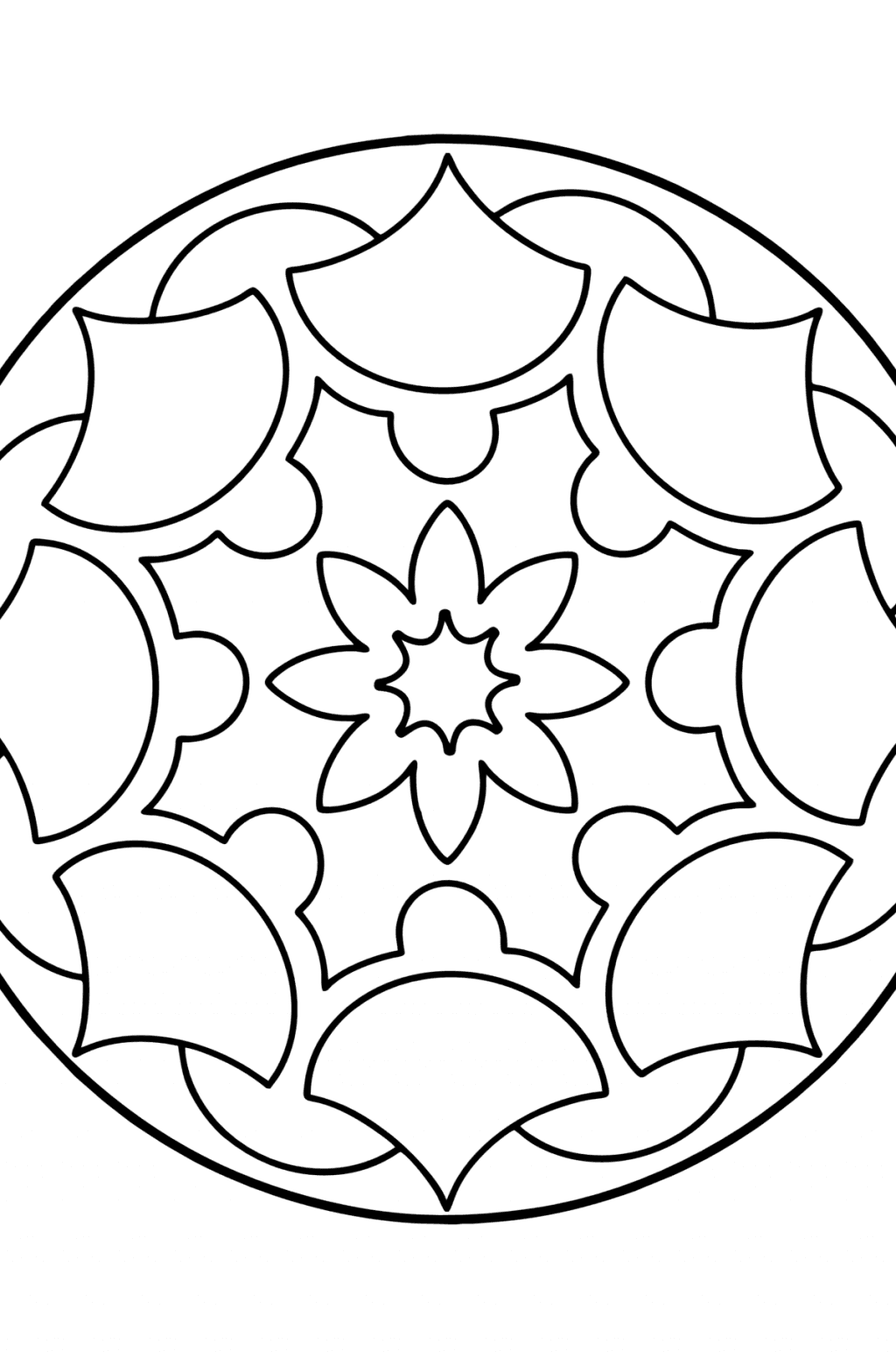 Mandalas & Art Therapy Coloring Pages for Kids ♥ Online and Print!