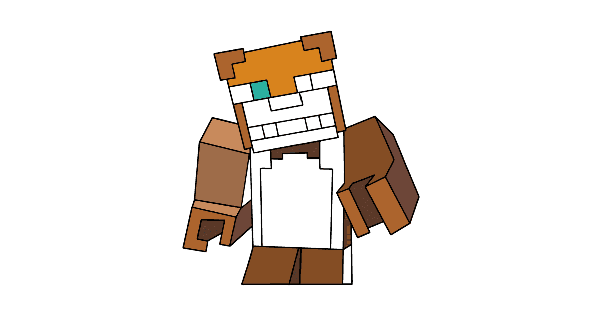 Minecraft Freddy coloring page ♥ Online and Print for Free!