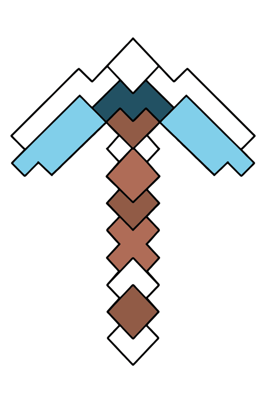 Minecraft Tnt coloring page ♥ Online and Print for Free!
