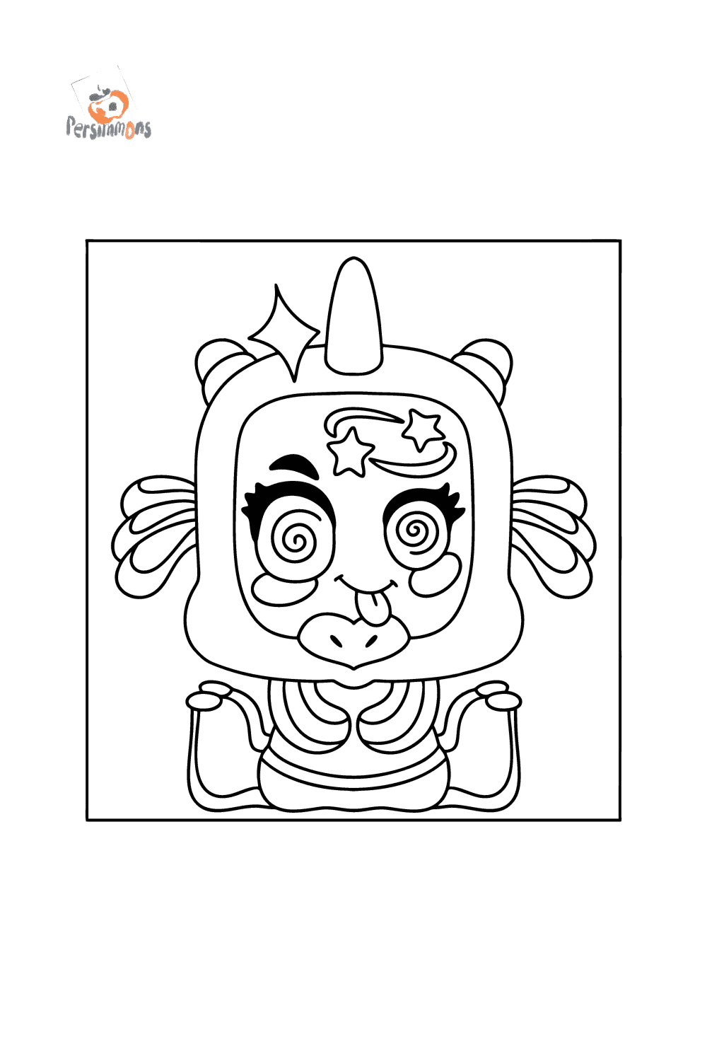 coloring-page-moji-pops-dragzy-online-and-print-for-free