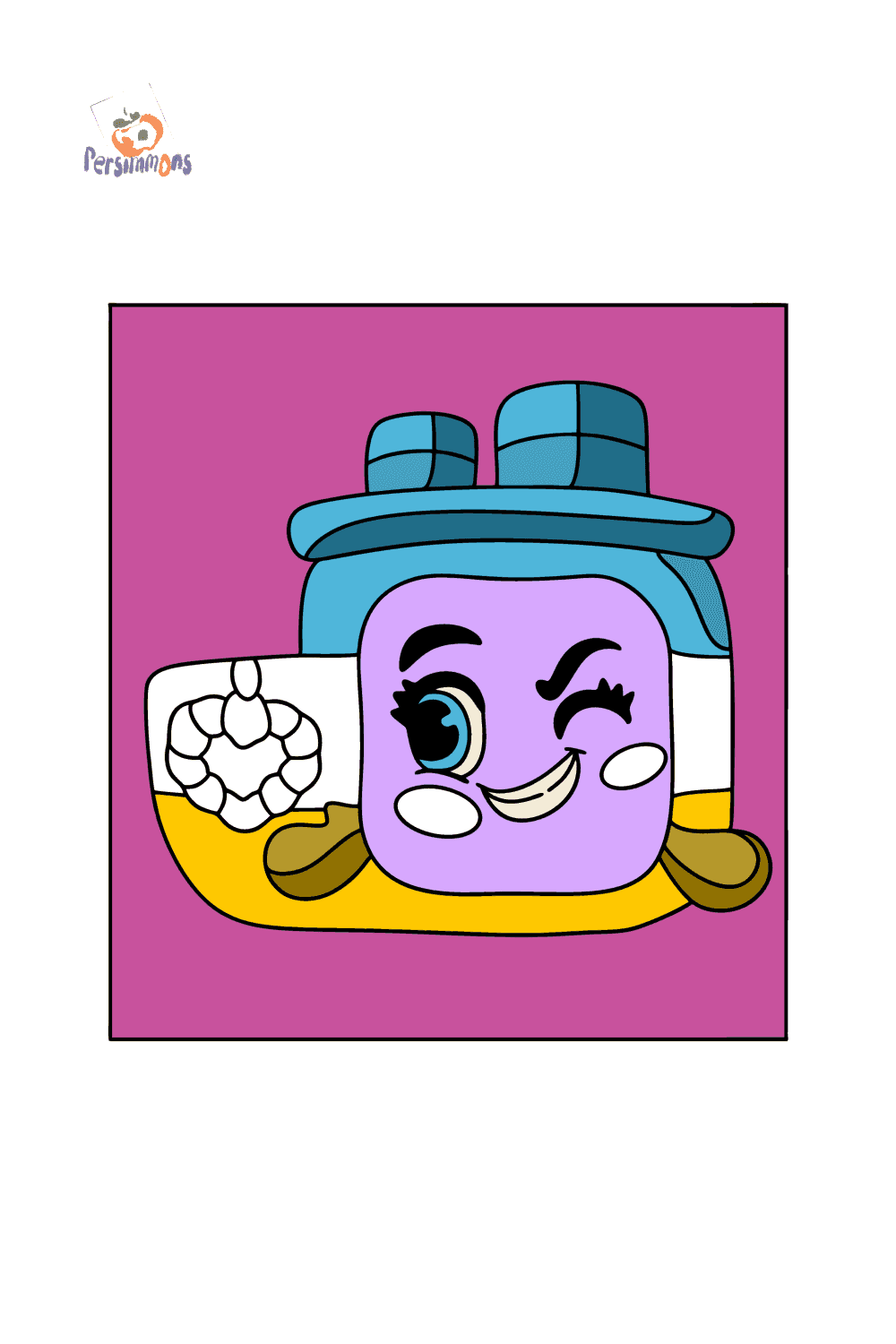 Coloring page moji pops floaty online and print for free 