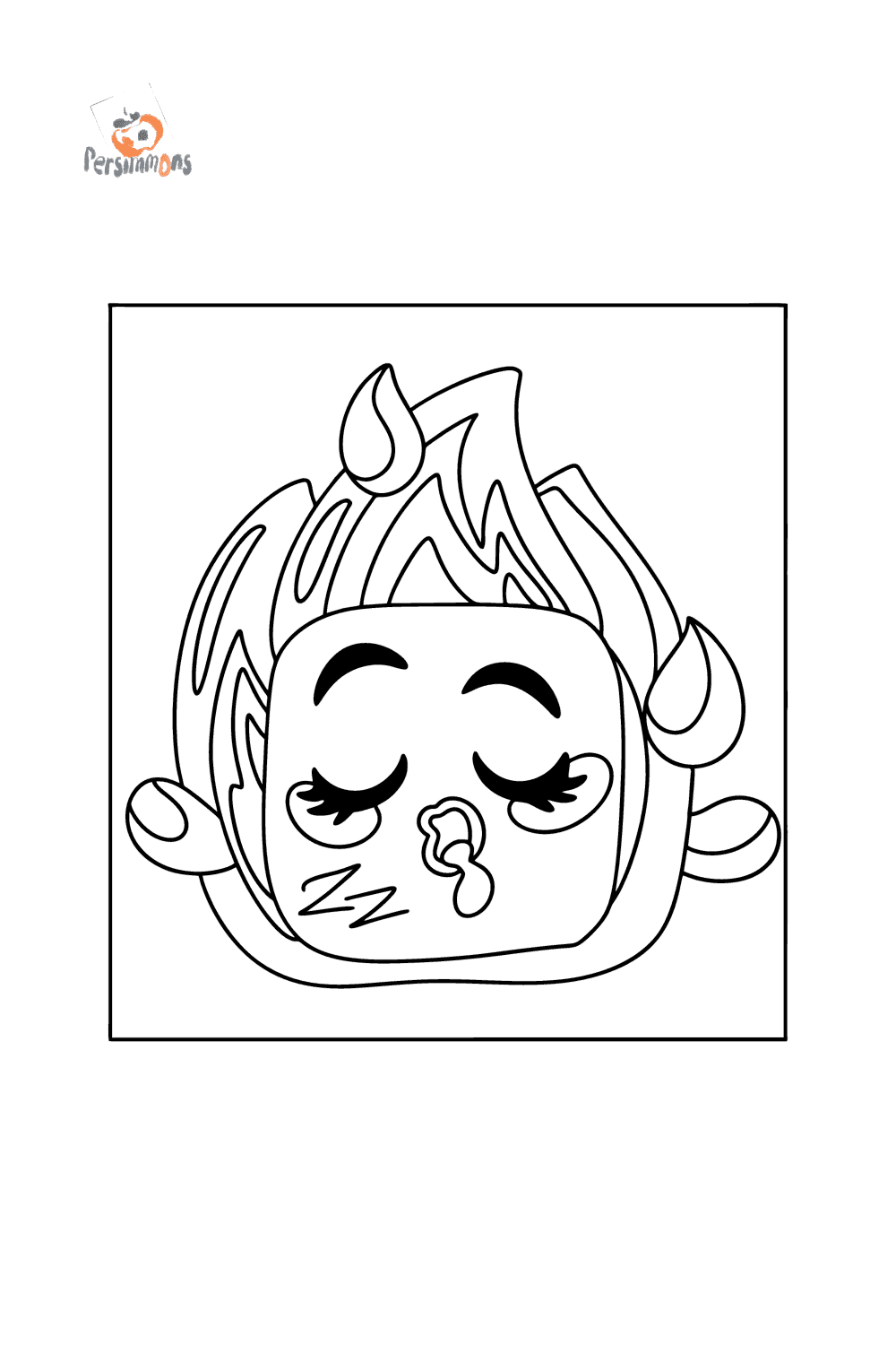 Coloring page moji pops lio online and print for free 