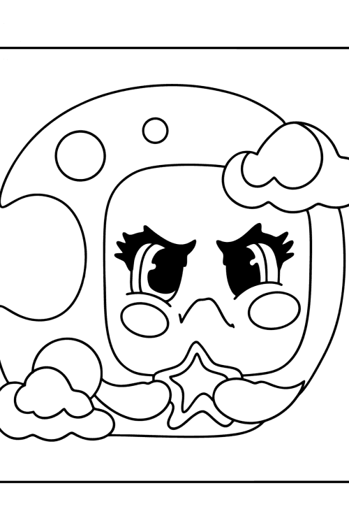 Dibujo mojipops mona para colorear imprime y en l nea