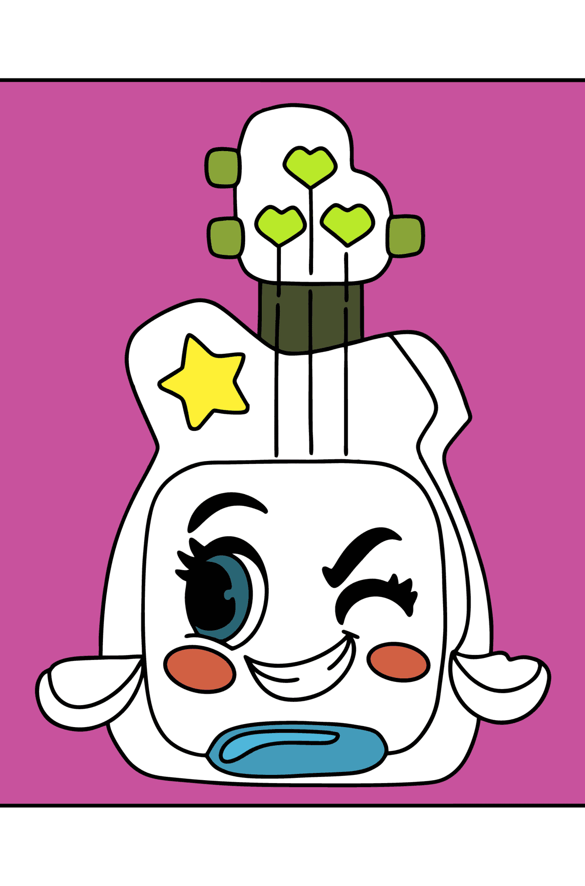 Omalovánka Moji Pops Picka - Omalovánky pro děti