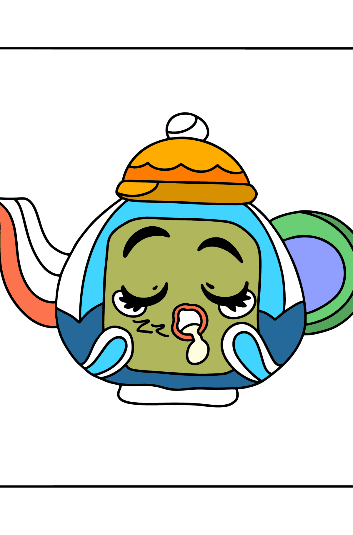 Omalovánka Moji Pops Polly - Omalovánky pro děti