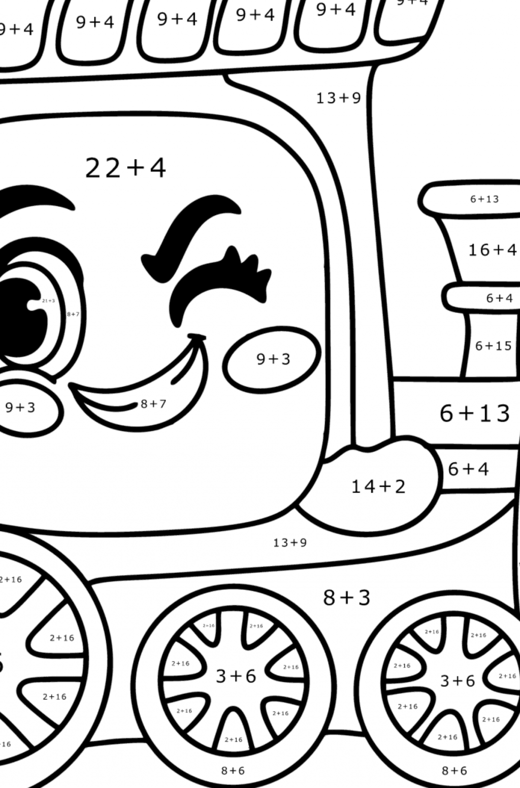 coloring-page-mojipops-rails-online-and-print-for-free