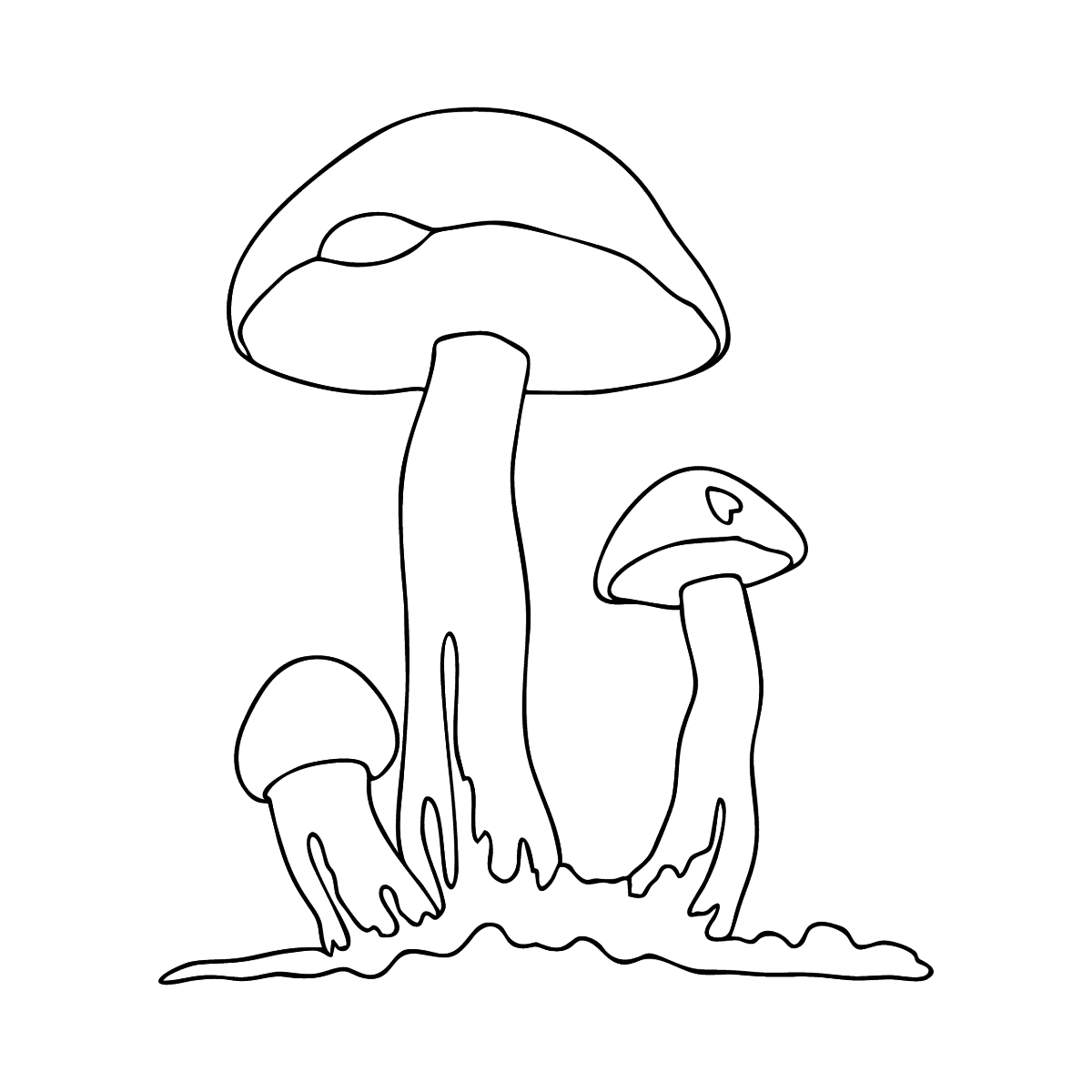Как нарисовать подберезовик грибы | Раскраски, Рисунки, Грибы
