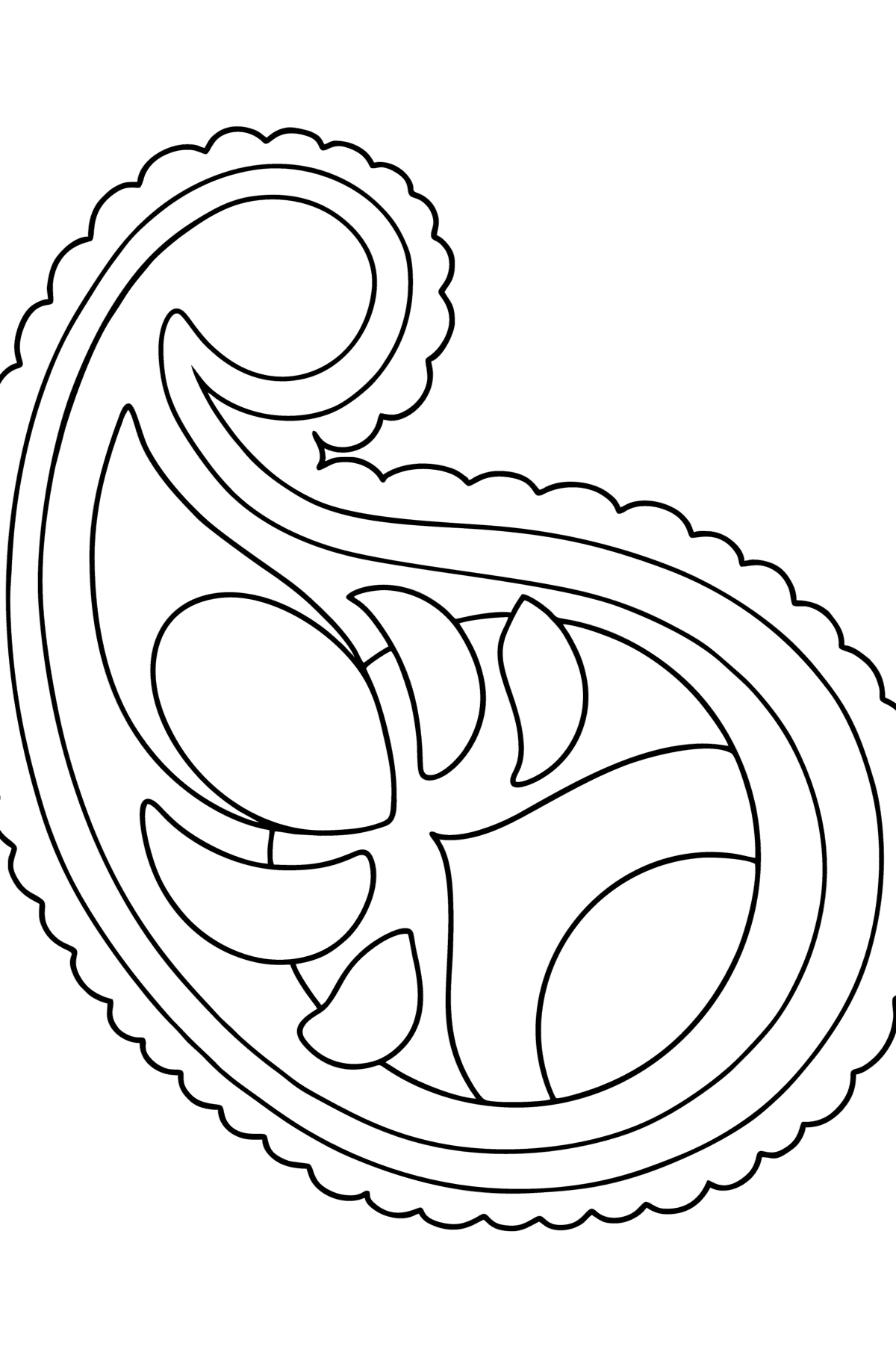 Paisley for Kids coloring page - Coloring Pages for Kids
