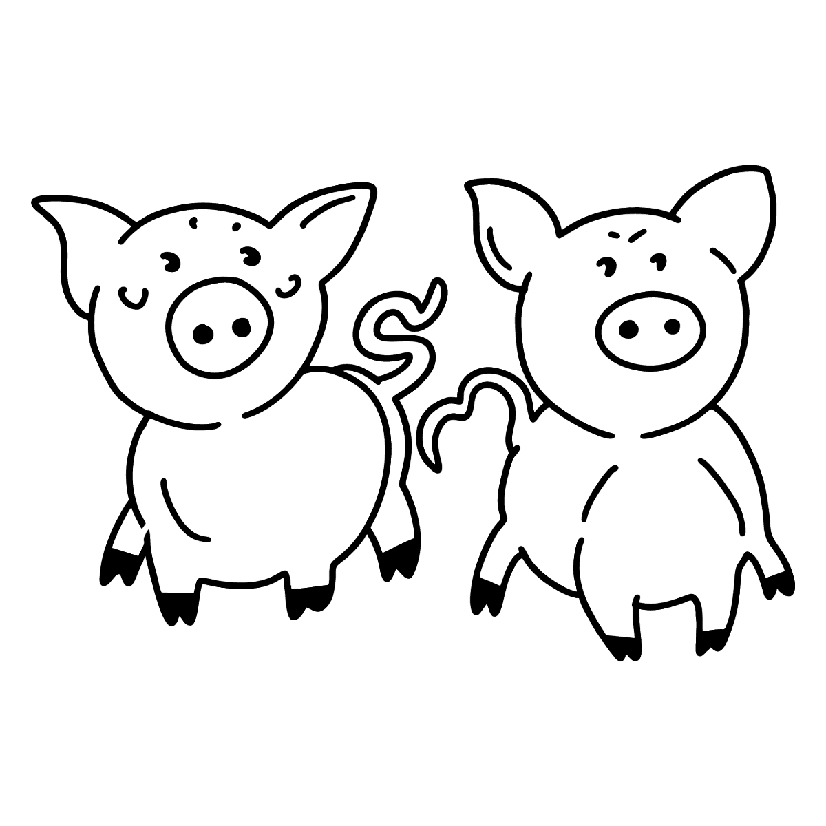 Piglets coloring page ♥ Online or Printable for Free!