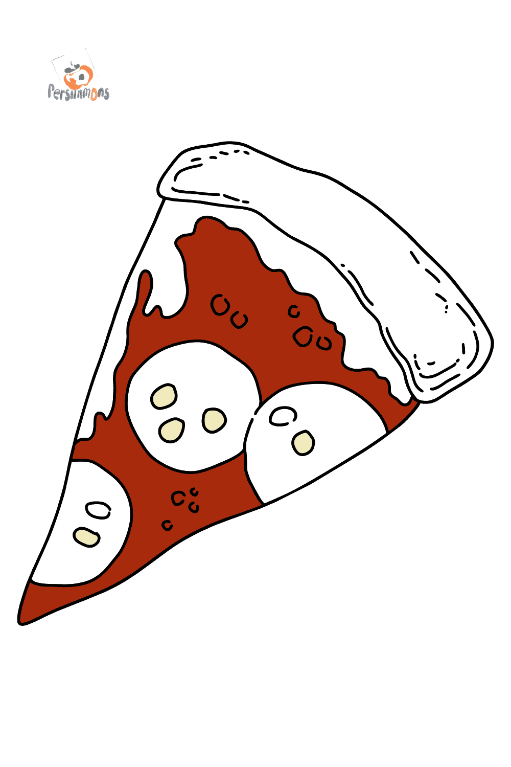 Pizza Drawing - How To Draw A Pizza Step By Step