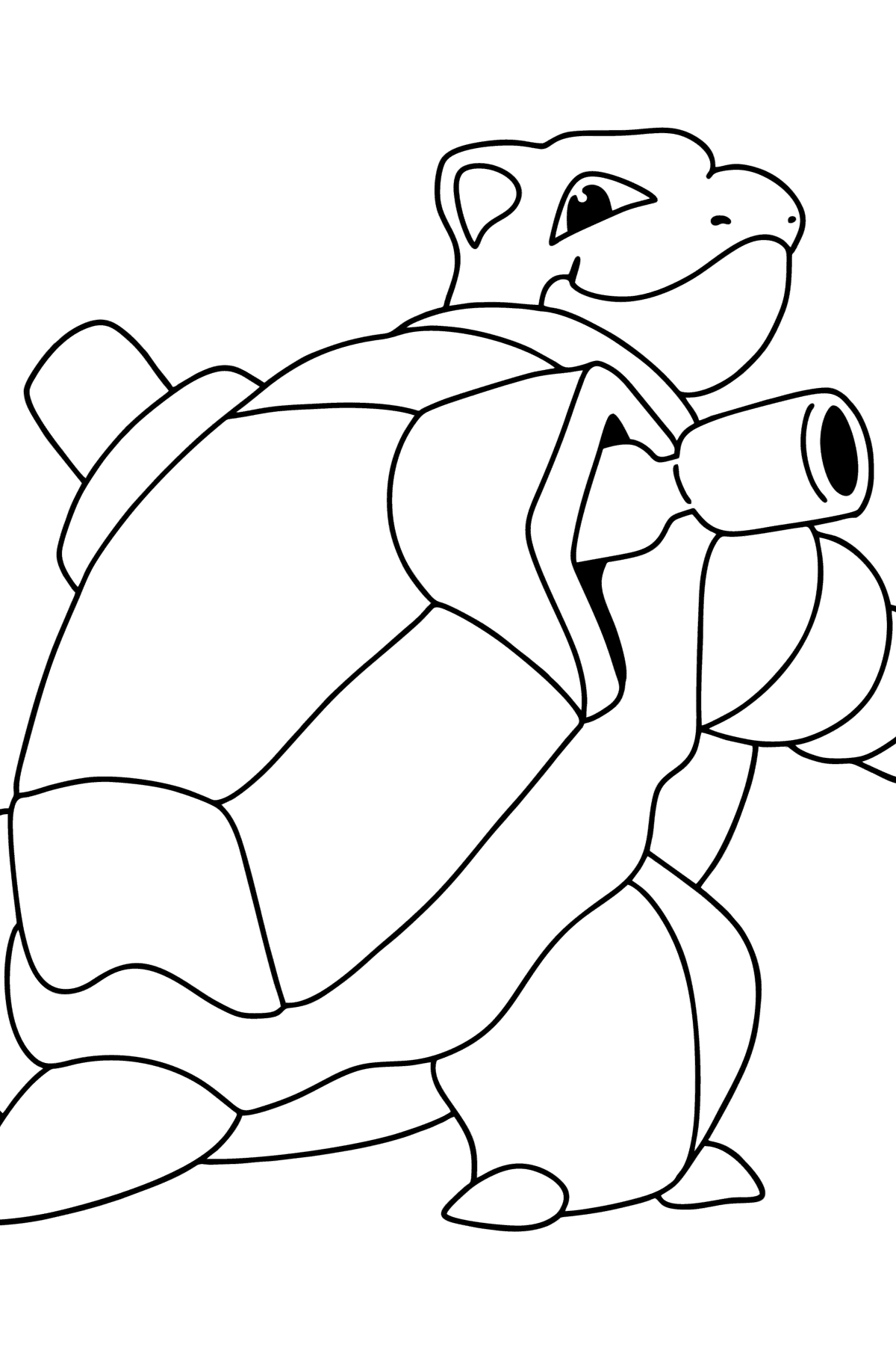 COMO DESENHAR O BLASTOISE (Pokémon)