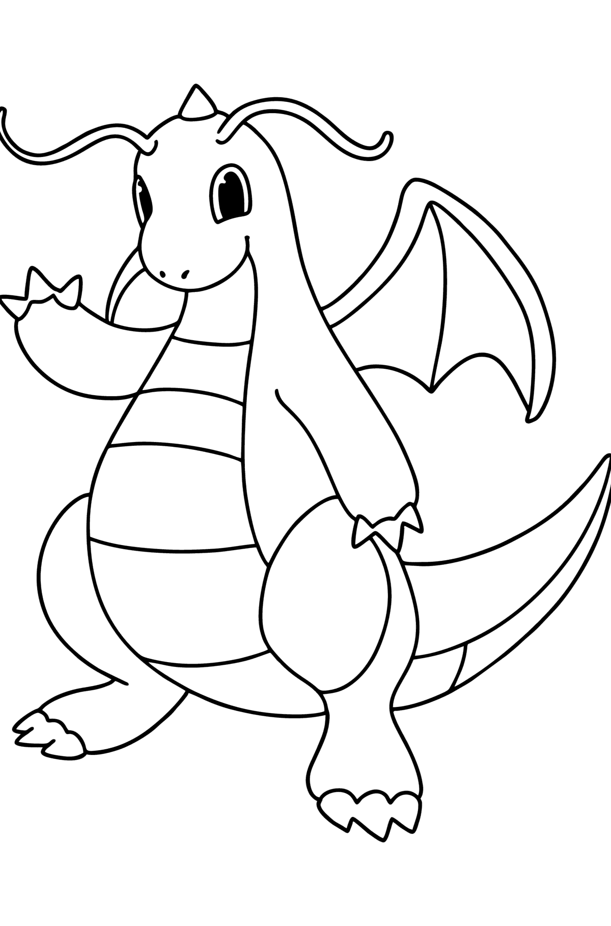 Pokemon Coloring Book: 200+ Pokemon Characters Pikachu, Dragonite